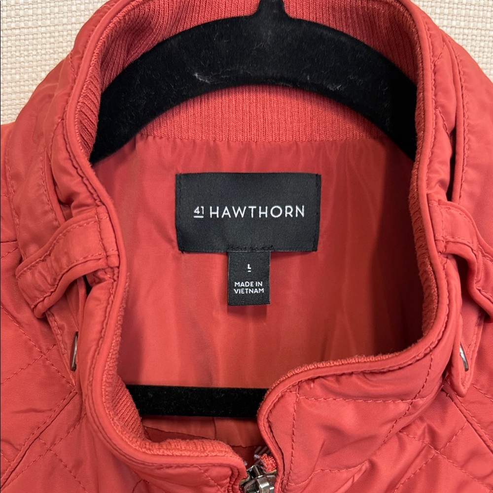 41 Hawthorn Cherry Quilted Vest - Picture 2 of 7